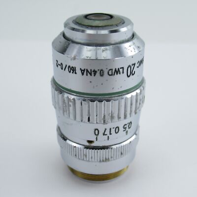 MODULATION OPTICS 20X LWD 0.4 NA 160/0-2 MICROSCOPE OBJECTIVE - RMS 20mm THREAD