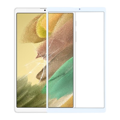 For Samsung Galaxy Tab A7 Lite SM-T225 LTE Front Screen Outer Glass Lens (White)