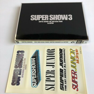 SUPER JUNIOR THE 3RD ASIA Tour Super Show 3 in Japan DVD+