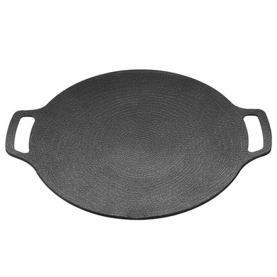 Barbecue Plate Smooth Surface Bakeware Bbq Baking Tray Frying Pan Lightweight