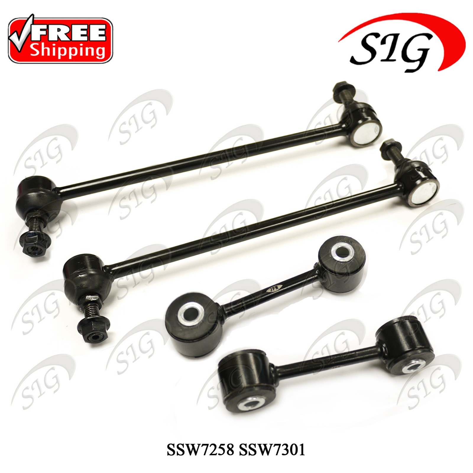 Front & Rear, Left & Right Sway Bar Links for Dodge Grand Caravan 1996