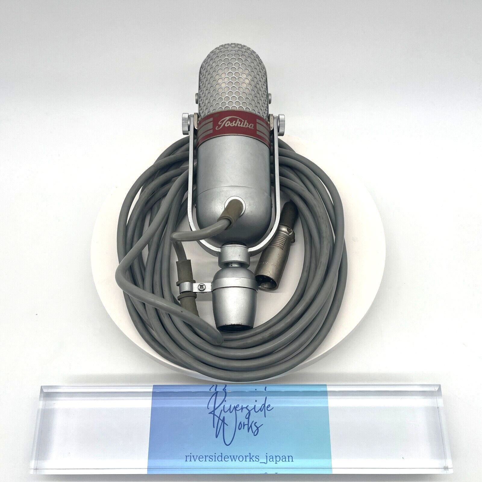 mic出品 Toshiba Type G Unidirectional Mic Microphone Tested From