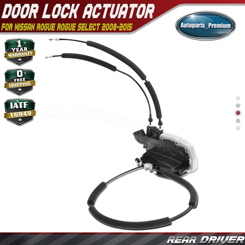 Door Lock Actuator for Nissan Rogue Rogue Select 2008 2009-2015 Rear Driver Left
