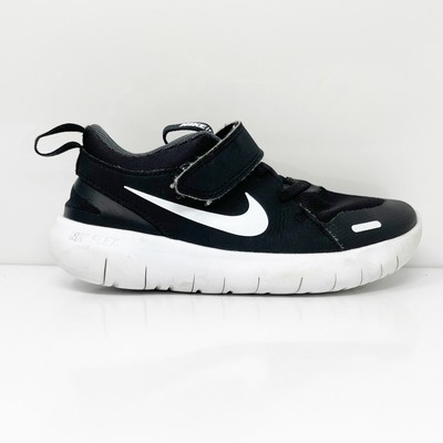 

Nike Boys Flex Contact 4 CJ2072-001 Черные кроссовки для бега, размер 12C, Черный, Flex Contact 4