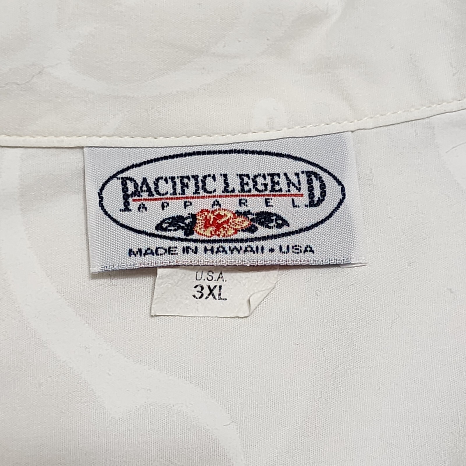 Pacific Legend Cuban Cigar Lounge Tobacco Hawaiian Shirt 3XL Vintage 90's USA