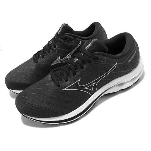 Мужские кроссовки Mizuno Wave Inspire 18 4E Extra Wide Black White J1GC2245-04