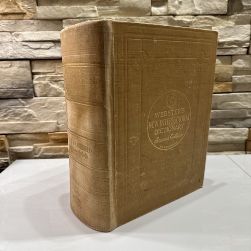 WEBSTER'S NEW INTERNATIONAL DICTIONARY 2ND EDITION UNABRIDGED 1956 HC BOOK VTG | eBay WEBSTER'S NEW INTERNATIONAL DICTIONARY 2ND EDITION UNABRIDGED 1956 HC BOOK VTG | eBay