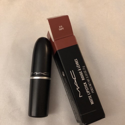 MAC Matte Lipstick Shade 616 Taupe 3g NEW | eBay