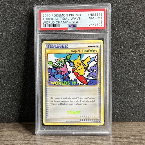激レア トロピカルタイダルウェーブ　WCS ワールドチャンピオン 英語 Auction Prices Realized Tcg Cards 2005 POKEMON WORLD
