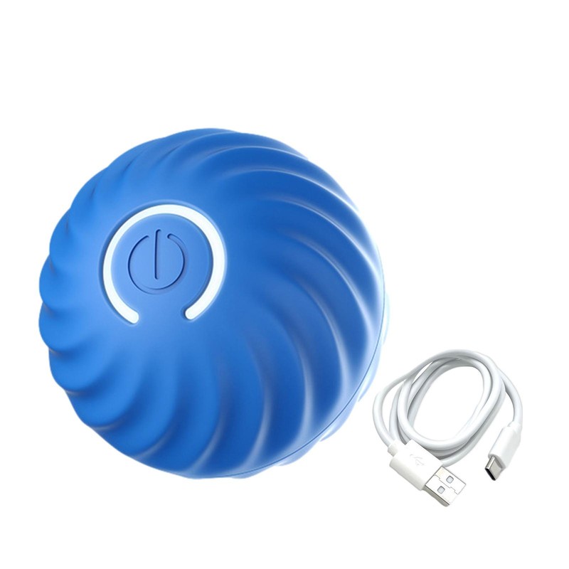 Electric Dog Ball Toys Auto Rolling Smart Dog Toys for Dogs Training Self-Moving