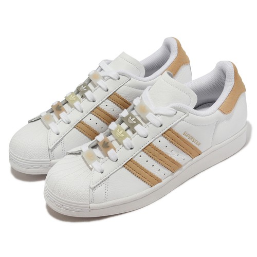 adidas Originals Superstar W White Khaki Women Casual Lifestyle Shoes GZ0868