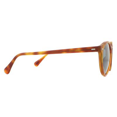 Pre-owned Oliver Peoples Sunglasses Gregory Peck Ov5217s 1483r8 Lbr Indigo Photochromic In Brown