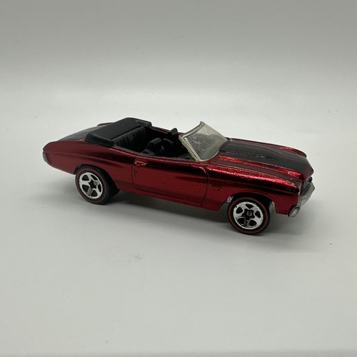 Redline 1970 Chevelle Ss Red Convertible 1:64 Diecast 1998 🔥