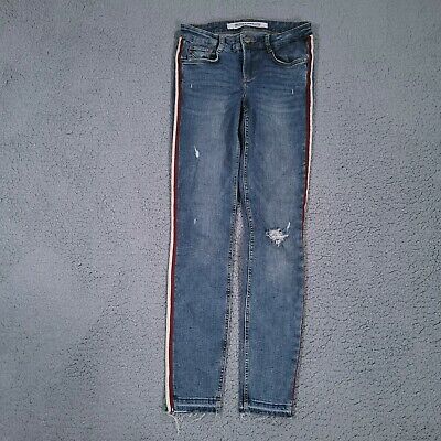 Zara Trafaluc Womens 4 Jeans Denim Collection Skinny Mid Rise Inseam 26