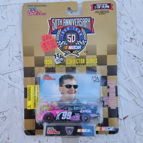 Nascar Racing Champions 50th Anniversary Jeff Burton 1998