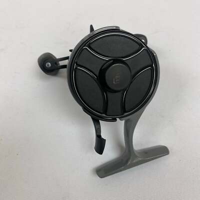 13 FISHING FreeFall Stealth Black Betty Inline Ice Fishing Reel F22 Gray