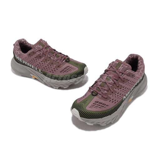 

Кроссовки Merrell Agility Peak 5 Burlwood Avocado Pink Green Women Outdoors Trail J067806, Розовый, Agility Peak 5