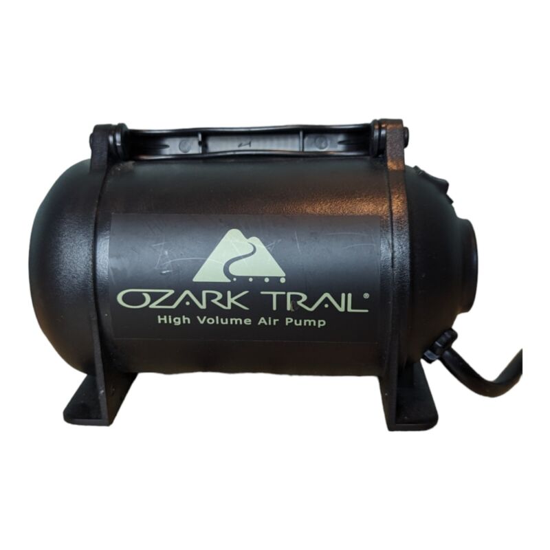 Ozark Trail Electric Air Pump High Volume Quick Fill 58627 68627 66627