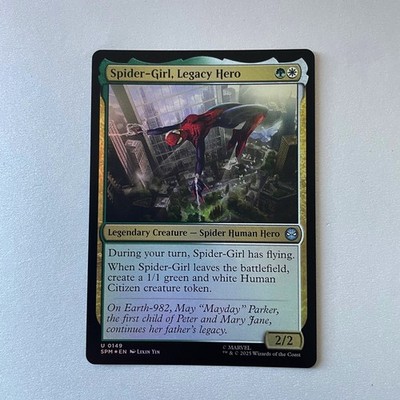 Magic the Gathering Marvel Spider Man #149 Spider-Girl Legacy Hero Foil
