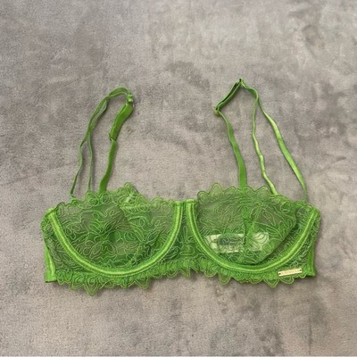 New! SET Bluebella Audrey Bra panty Green underwire lace 10819 10501