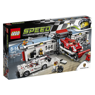 LEGO® Speed Champions 75876 Porsche 919 Hybrid and 917K Pit