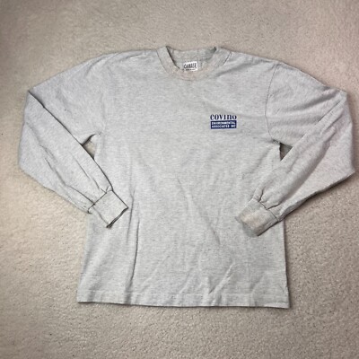 Camber Sweatshirt Mens Small White Covino Crewneck Pullover Workwear Active USA