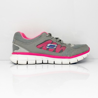 

Skechers Womens Synergy Positive Outcome 12011 Серые повседневные туфли Кроссовки Размер 8.5, Серый, Synergy Positive Outcome