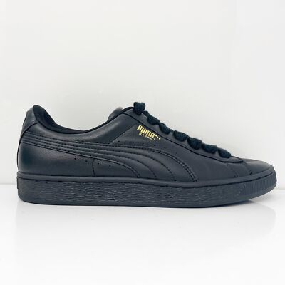 

Puma Mens Basket Classic LFS 354367-19 Черная повседневная обувь Кроссовки Размер 8.5, Черный, Basket Classic LFS
