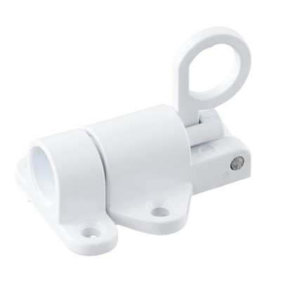 Aluminium Self Closing Door Latch Sprung Loft Ceiling Hatch Lock Catch W/ Screws