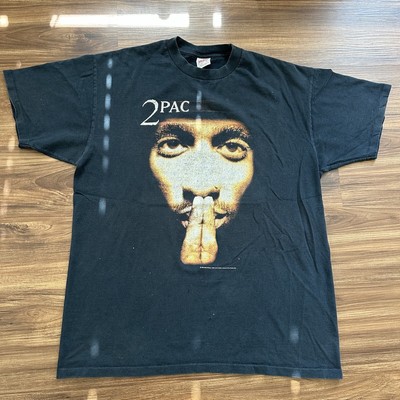 Vtg 1998 2Pac R U Still Down The Planet Inc Rap Tee Shirt Very Rare Tupac Size X