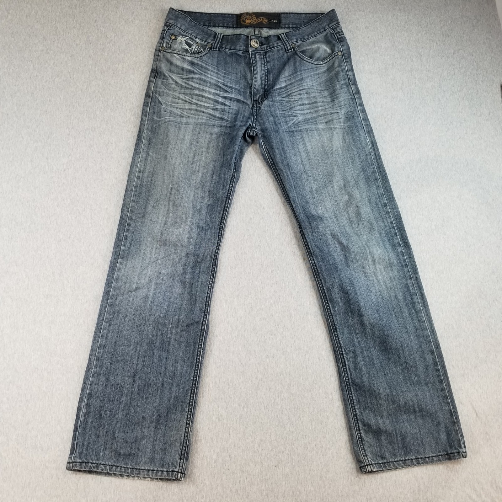 Sovereign Jeans Mens Sz 34x32 High Quality DarkWash Normcore Nice Quality Trendy