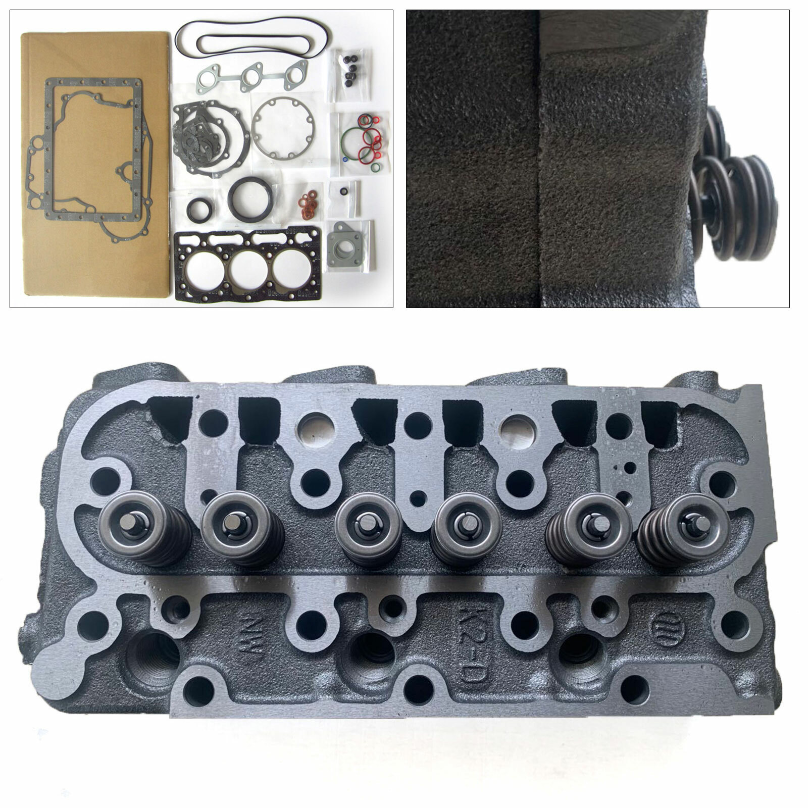 D1105 Complete Cylinder Head For Kubota RTV1100 RTV1100CW9 KX41-2S High