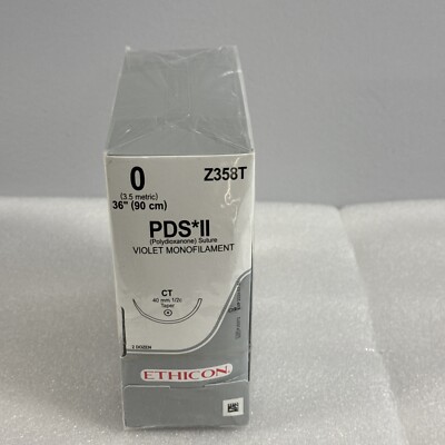 Ethicon PDS II 36   3.5 Metric Z358T FOR TRAINING OR RESEARCH EXP Dates Vary