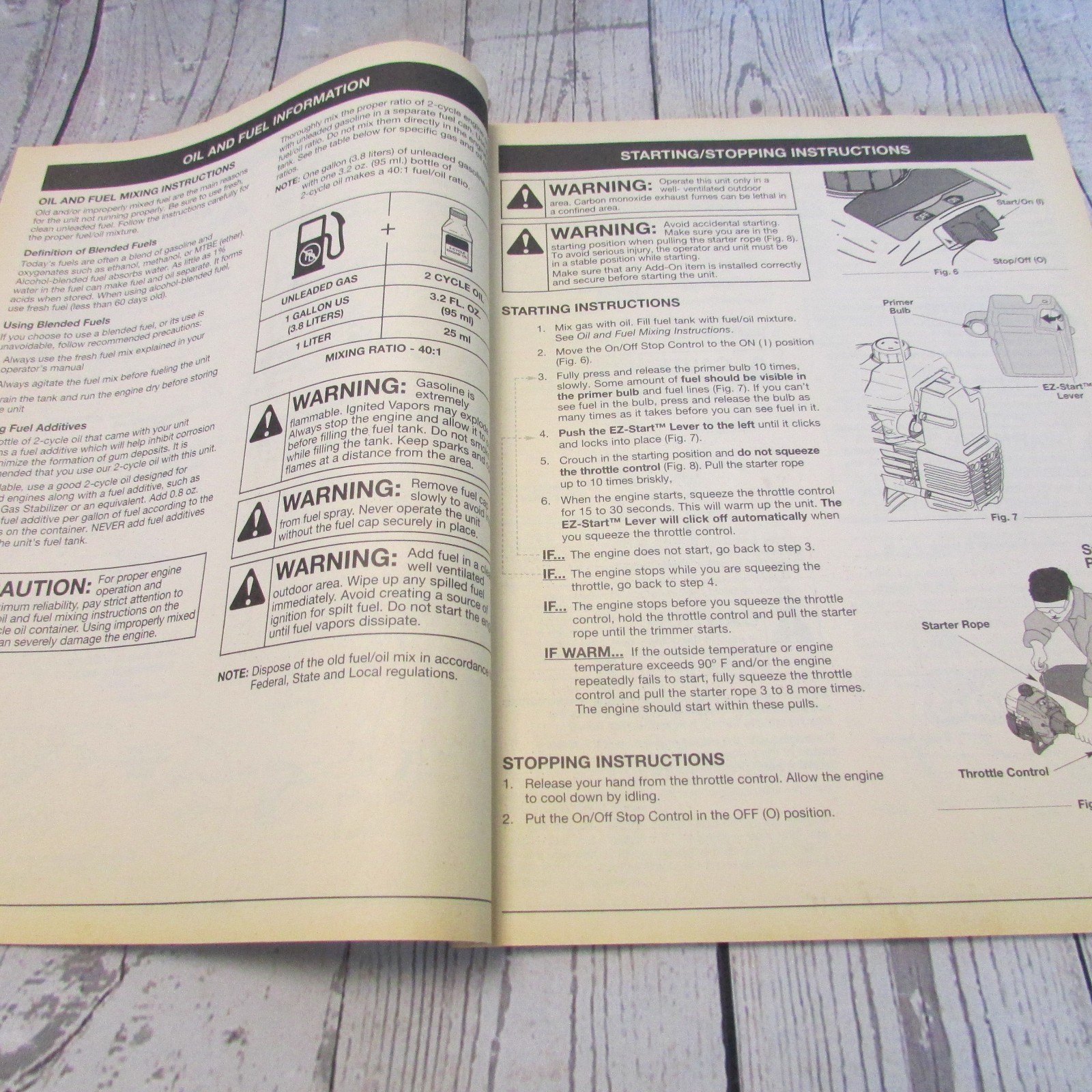 Troy-Bilt Owner's OPERATOR'S MANUAL 2-Cycle Gas String Trimmer Model TB15CS