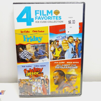 Friday 1,2 And 3/All About The Benjamins (DVD) 4 Film Ice Cube Collection...