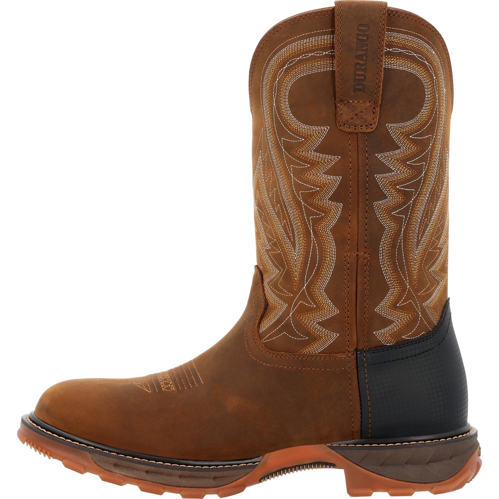 Pre-owned Durango Boots Durango® Maverick Xp™ Waterproof Work Boots Ddb0481 - All Sizes - In Brown/black