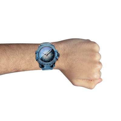NOVE NOVE MODENA AUTOMATIC BLUE WATCH - BRAND