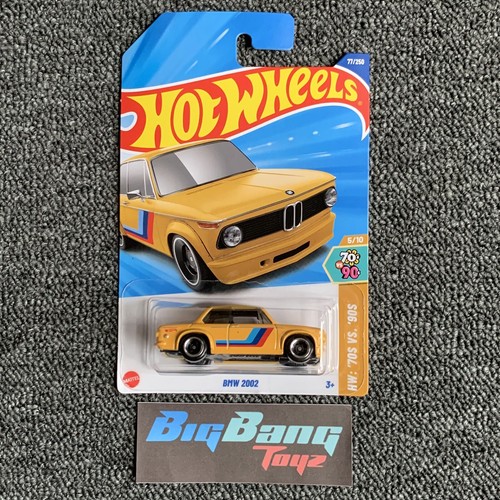 Hot Wheels BMW 2002 Yellow #77 Mainline 2025 Case F/G (In