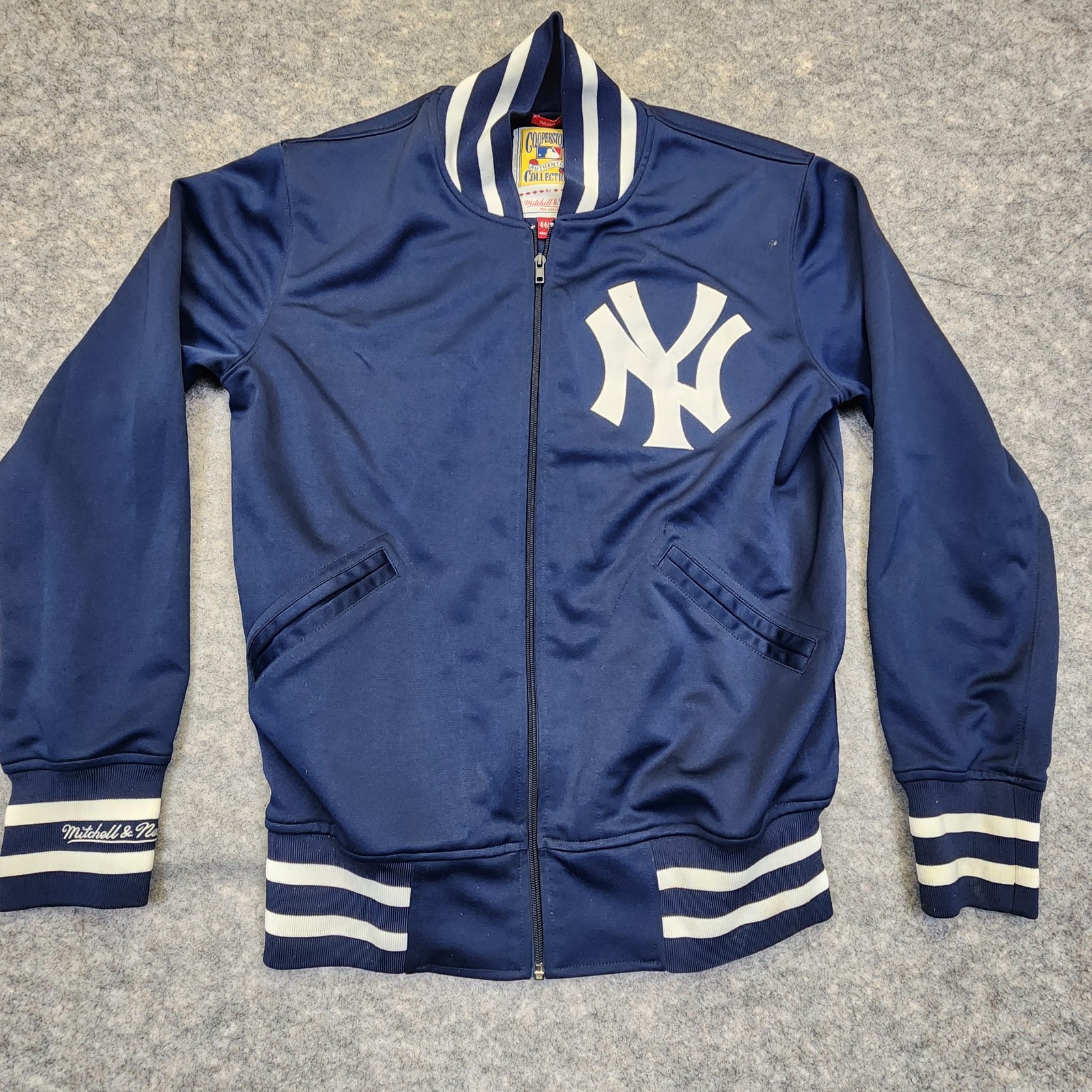 トップス Mitchelle&Ness Jacket NY Yankees 1988 Mitchell&Ness New York Yankees 1988 Authentic BP Full Zip