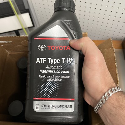 6 Pk OEM Genuine Toyota ATF T-IV Automatic Transmission Fluid Oil 00279-000T4-01