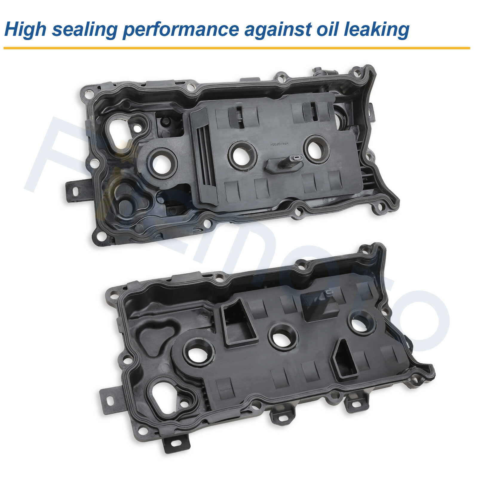 2x Valve Cover w/ Gasket & Cap for 07-14 Nissan Altima