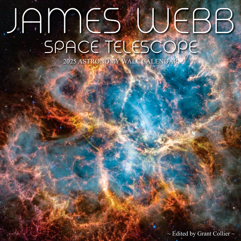 James Webb Space Telescope 2025 Astronomy Wall Calendar (12"x12")