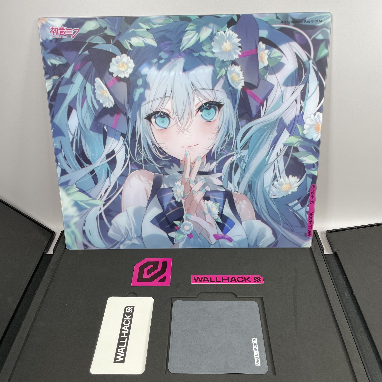 Wallhack SkyPAD SP-004 Hatsune Miku gaming mouse pad Glass