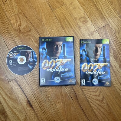 007 Nightfire Original Xbox | TESTED & WORKING | James Bond, Ea Video Game