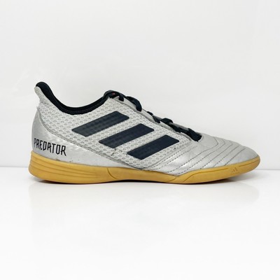 

Adidas Boys Predator 19.4 Sala G25829 Серебряные футбольные бутсы Размер 2.5, Серебряный, Predator 19.4 Sala