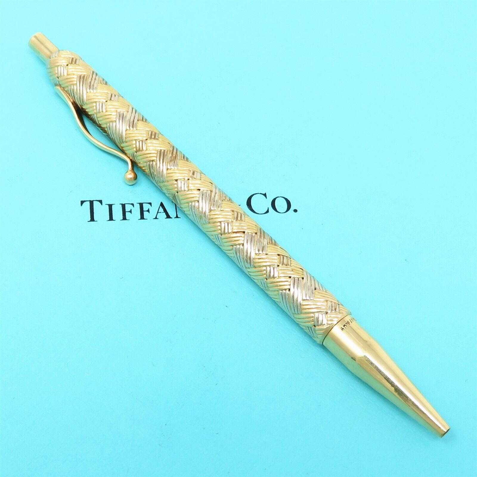 NYJEWEL Tiffany & Co. 14k Two Tone Gold Ballpoint Pen | eBay NYJEWEL Tiffany & Co. 14k Two Tone Gold Ballpoint Pen | eBay
