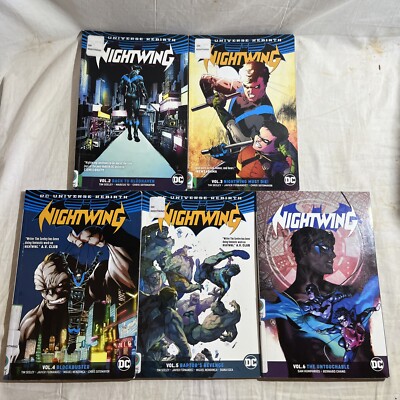 Nightwing VOLUMES  2 3 4 5 6 DC Rebirth Back To Bludhaven TPB Lot Steely Comic