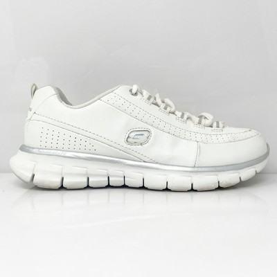 

Skechers Womens Synergy Elite 11798 Белая повседневная обувь Кроссовки Размер 6.5, Белый, Synergy Elite