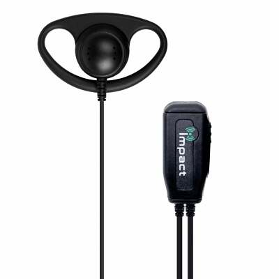 Impact M16-S1W-D2 D-Ring Earpiece Mic, Motorola CLP1010 CLP1040 CLP1060