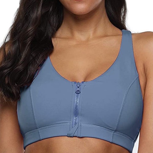 Salsation Criss Cross Bra Green Tiedy（M） Criss-Cross Mesh